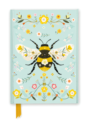 Premium Notizbuch DIN A5: Bee Brown, Wunderschöne Biene