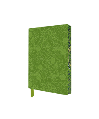 Exquisit Premium Notizbuch DIN A6: William Morris, Meeresalgen Tapetendesign