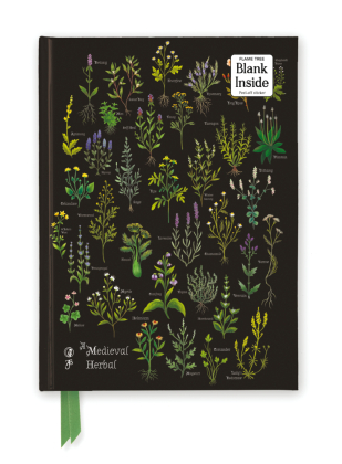 Premium Notizbuch Blank DIN A5: Anna Stead, Mittelalterliche Kräuter