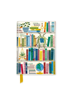Premium Notizbuch DIN A6: Georgia Breeze, Bücherregal