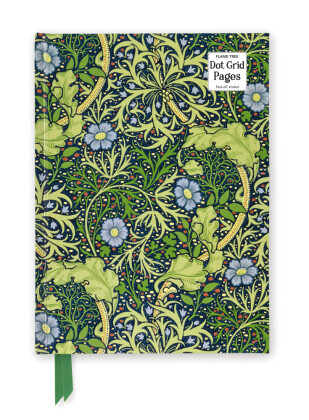Premium Notizbuch DIN A5: William Morris, Meeresalgen Tapetendesign