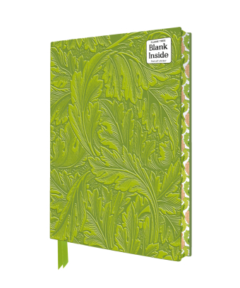 Exquisit Premium Notizbuch Blank DIN A5: William Morris, Akanthus