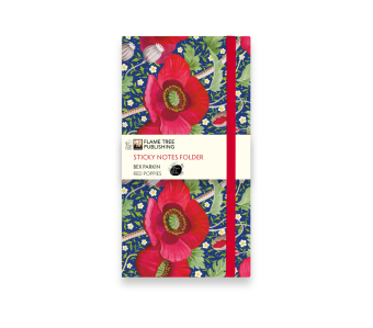 Haftnotizenfolder: Bex Parkin, Rote Mohnblumen