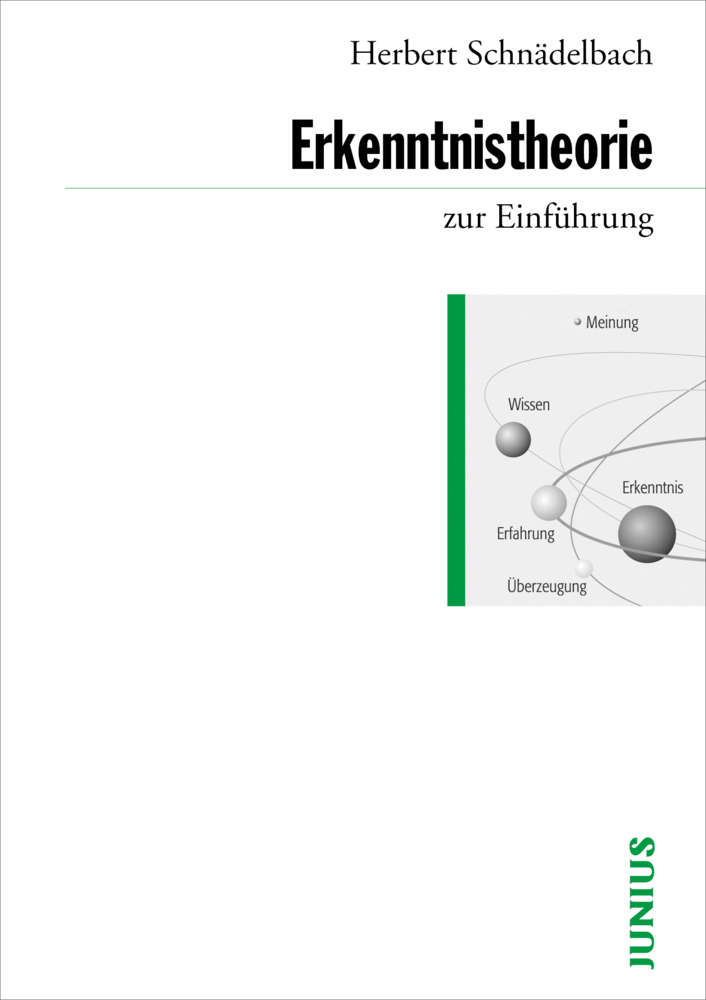 Erkenntnistheorie zur Einführung main product photo