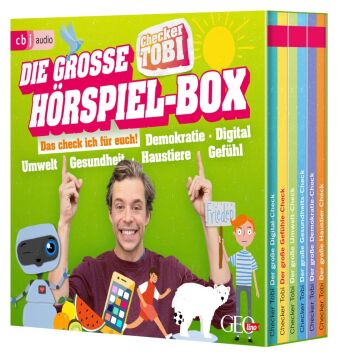 Die große Checker-Tobi-Hörspiel-Box,6 Audio-CD