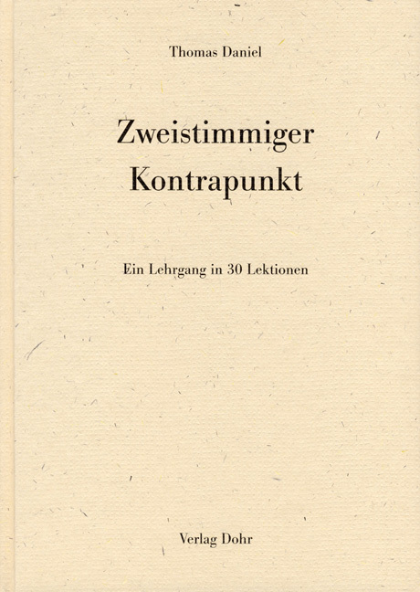 Zweistimmiger Kontrapunkt main product photo