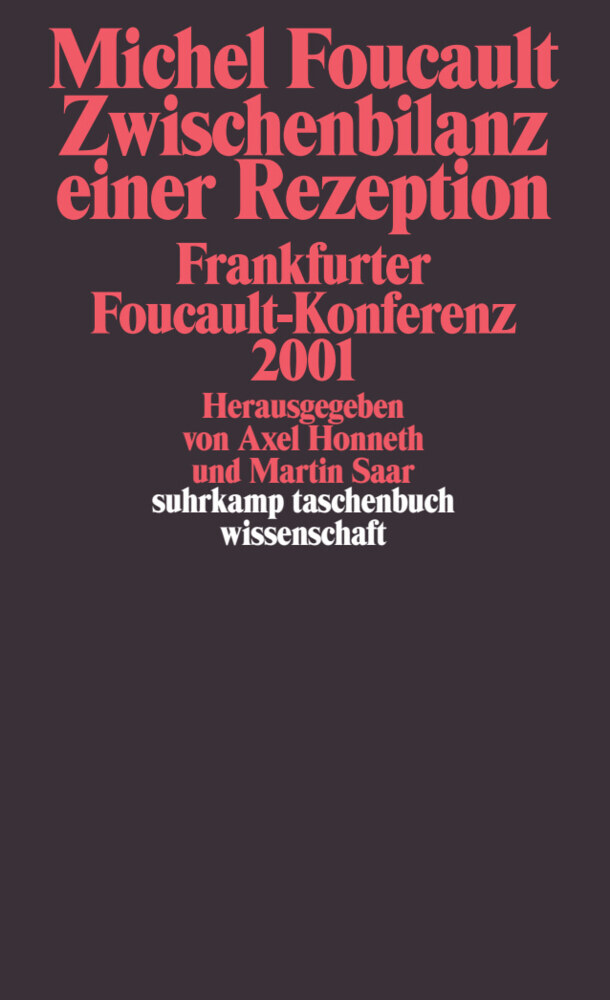 Michel Foucault, Zwischenbilanz einer Rezeption main product photo