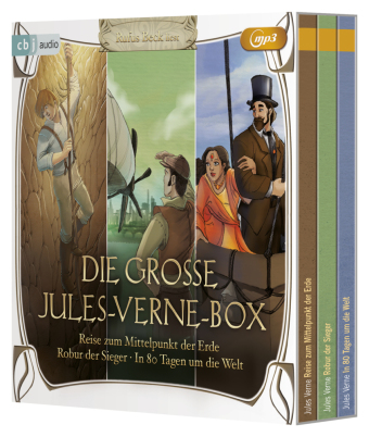 Die große Jules-Verne-Box,3 Audio-CD, 3 MP3