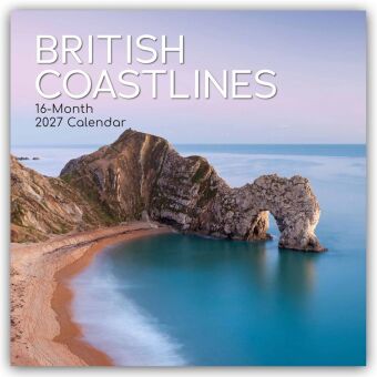 British Coastlines - Die Britische Küste 2027 - 16-Monatskale...