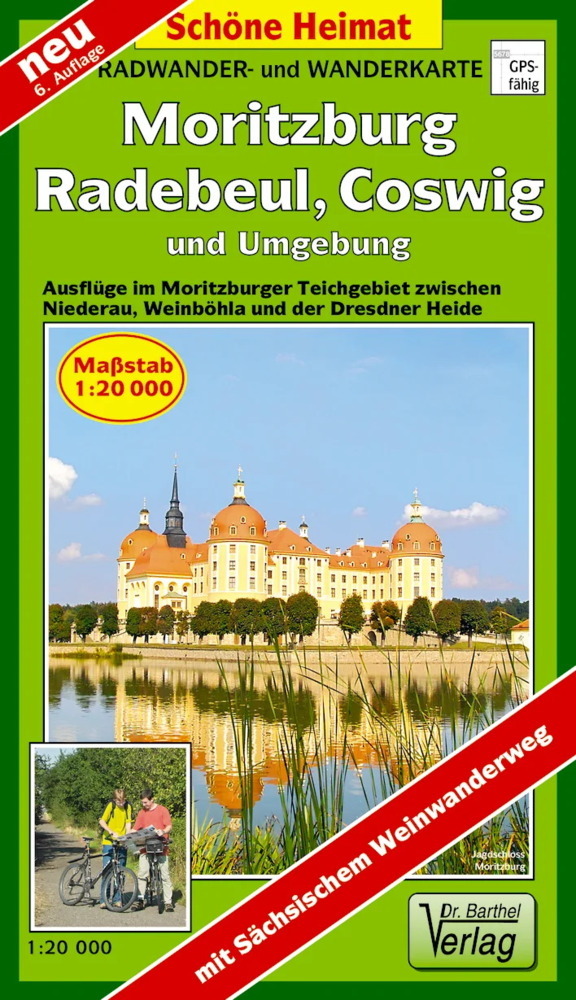 Doktor Barthel Karte Moritzburg, Radebeul, Coswig und Umgebung main product photo