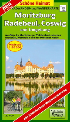 Doktor Barthel Karte Moritzburg, Radebeul, Coswig und Umgebung