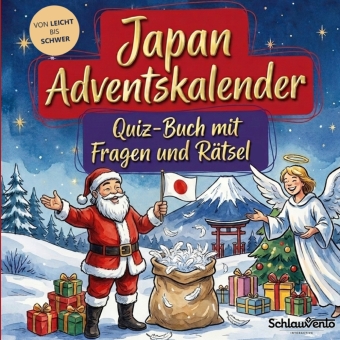 Japan-Adventskalender: Quiz-Buch mit Fragen und Rätsel