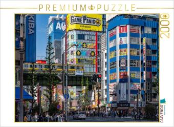 CALVENDO Puzzle Akihabara Electric Town mit U-Bahn | 2000 Teil...
