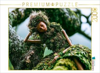 CALVENDO Puzzle Waldnymphe | 2000 Teile Lege-Größe 90x67cm Foto-Puzzle für glückliche Stunden