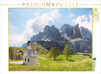 CALVENDO Puzzle Kapelle am Grödnerjoch | 1000 Teile Lege-Grö...