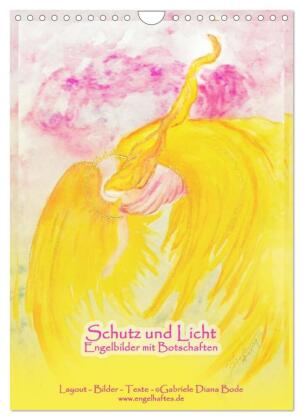 Schutz und Licht: Engelbilder mit Botschaften (Wandkalender 20...