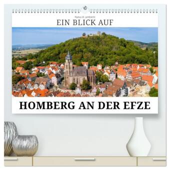 Ein Blick auf Homberg an der Efze in Farbe (hochwertiger Premi...