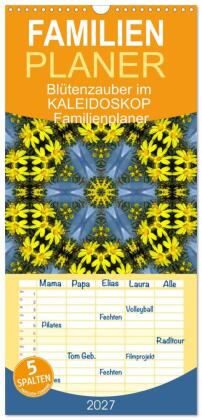 Familienplaner 2027 - Blütenzauber im KALEIDOSKOP Familienpla...