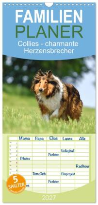 Familienplaner 2027 - Collies - charmante Herzensbrecher mit 5...