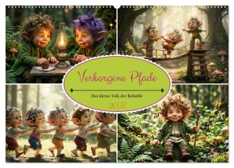 Verborgene Pfade - Das kleine Volk der Kobolde (Wandkalender 2...