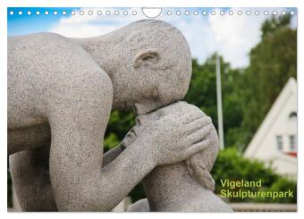Vigeland (Wandkalender 2027 DIN A4 quer), CALVENDO Monatskalender