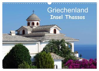 Griechenland - Insel Thassos (Wandkalender 2027 DIN A3 quer), ...