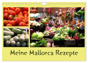 Meine Mallorca Rezepte (Wandkalender 2027 DIN A4 quer), CALVEN...