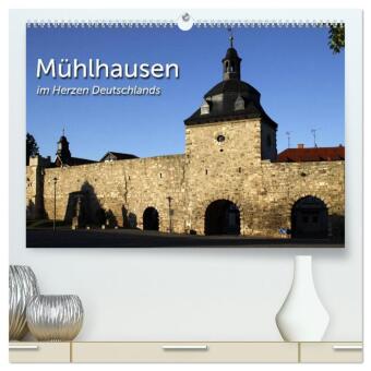 Mühlhausen (hochwertiger Premium Wandkalender 2027 DIN A2 que...