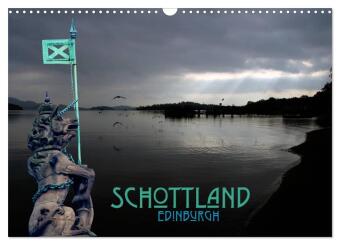 Schottland und Edinburgh (Wandkalender 2027 DIN A3 quer), CALV...