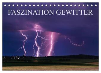 Faszination Gewitter (Tischkalender 2027 DIN A5 quer), CALVEND...