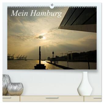 Mein Hamburg (hochwertiger Premium Wandkalender 2027 DIN A2 qu...