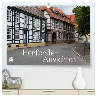 Herforder Ansichten (hochwertiger Premium Wandkalender 2027 DI...