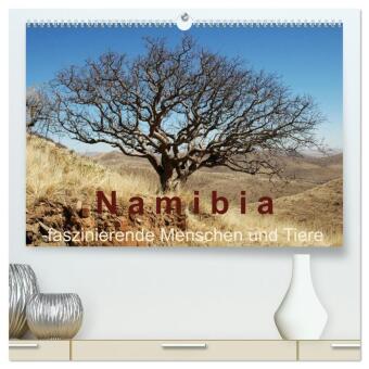 Namibia - faszinierende Menschen und Tiere (hochwertiger Premi...