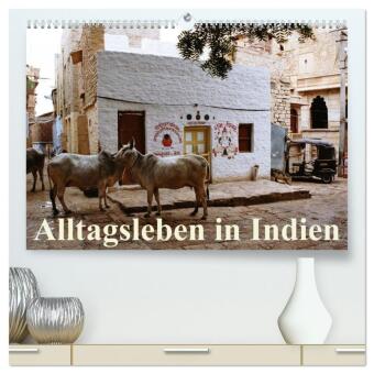 Alltagsleben in Indien (hochwertiger Premium Wandkalender 2027...