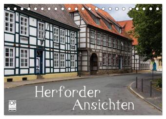 Herforder Ansichten (Tischkalender 2027 DIN A5 quer), CALVENDO...