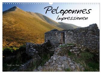 Peloponnes Impressionen / 2027 (Wandkalender 2027 DIN A3 quer)...
