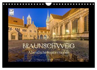 BRAUNSCHWEIG - Abendliche Impressionen (Wandkalender 2027 DIN ...