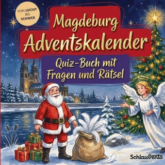 Magdeburg-Adventskalender: Quiz-Buch mit Fragen und Rätsel