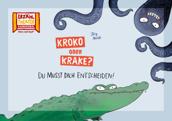 Kroko oder Krake? Du musst dich entscheiden! / Kamishibai Bild...