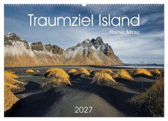 Traumziel Island 2027 (Wandkalender 2027 DIN A2 quer), CALVEND...