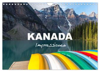 Kanada - Impressionen (Wandkalender 2027 DIN A4 quer), CALVEND...