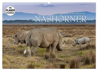 Emotionale Momente: Nashörner (Wandkalender 2027 DIN A2 quer)...