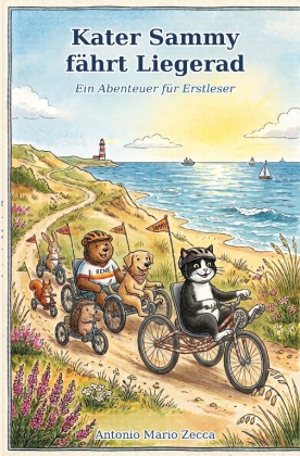 Kater Sammy fährt Liegerad