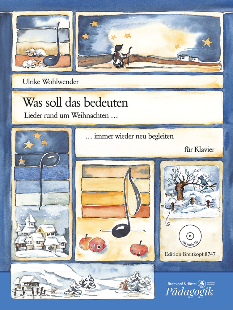 Was soll das bedeuten, Klavier, m. Audio-CD main product photo