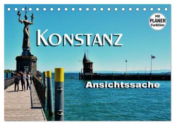 Konstanz - Ansichtssache (Tischkalender 2027 DIN A5 quer), CAL...