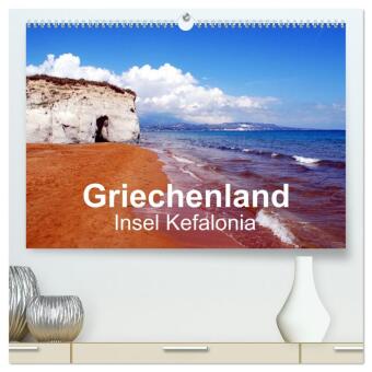 Griechenland - Insel Kefalonia (hochwertiger Premium Wandkalen...