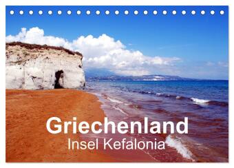 Griechenland - Insel Kefalonia (Tischkalender 2027 DIN A5 quer...
