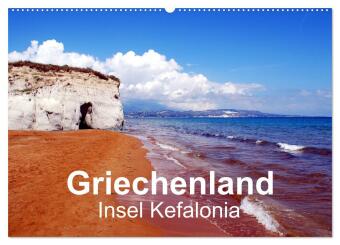 Griechenland - Insel Kefalonia (Wandkalender 2027 DIN A2 quer)...