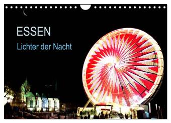 Essen Lichter der Nacht (Wandkalender 2027 DIN A4 quer), CALVE...