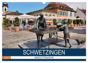Schwetzingen - Ansichtssache (Wandkalender 2027 DIN A3 quer), ...